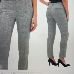 Banana Republic Ryan Fit Plaid Straight Leg Pant